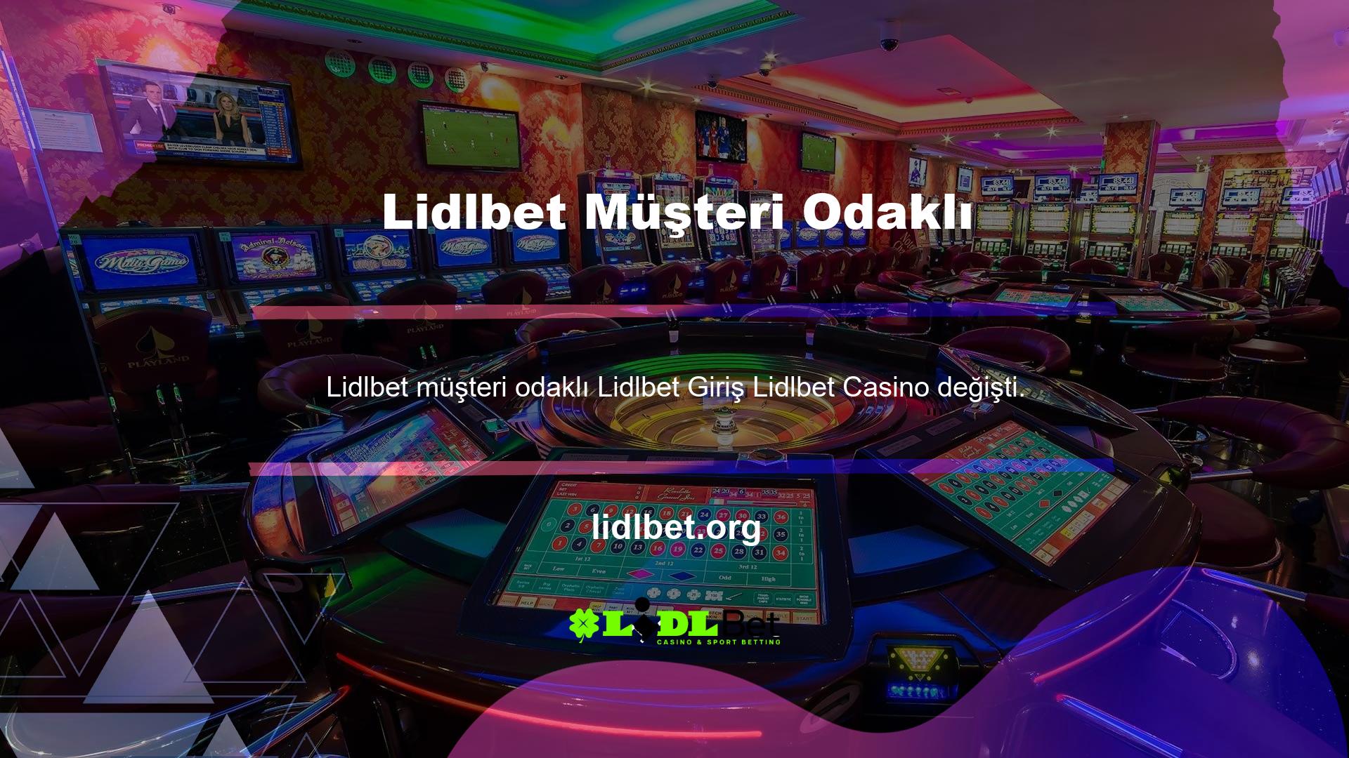 Müşteri odaklı hizmet konseptiyle, casino oyunlarında ve canlı casinolarda farklı bir deneyim sunmanın yanı sıra başarı ve detaylar, başarı ve detaylar